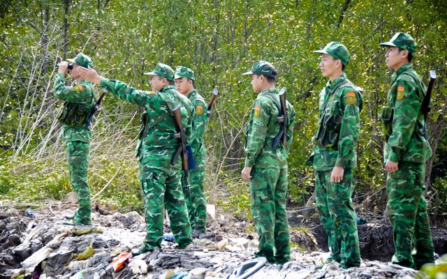 Lực lượng BĐBP tỉnh thường xuyên tổ chức tuần tra bảo vệ vững chắc chủ quyền an ninh biên giới biển đảo của tỉnh nhà.