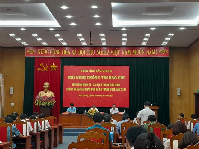 6 tháng đầu năm, Bắc Giang tăng trưởng kinh tế đứng thứ 2 cả nước - Ảnh 1. 6 tháng đầu năm, Bắc Giang tăng trưởng kinh tế đứng thứ 2 cả nước - Ảnh 1.
