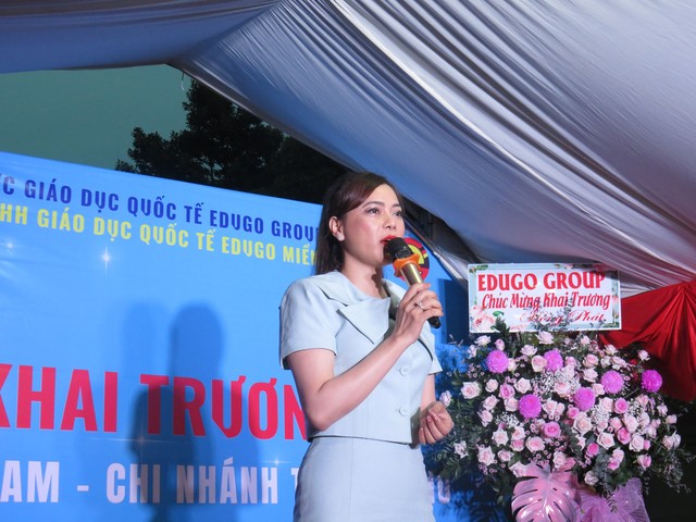 Bà Trần Thị Mai Hiền - Tổng Giám đốc Edugo Miền Nam, giới thiệu về Chương trình du học nghề tại CHLB Đức