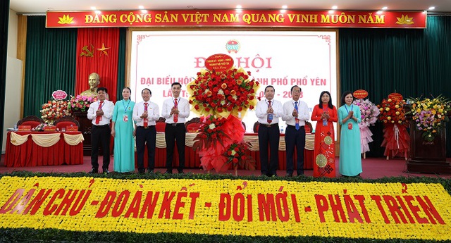 Thái Nguyên: Hội Nông dân TP. Phổ Yên tổ chức thành công Đại hội đại biểu lần thứ II, nhiệm kỳ 2023 - 2028 - Ảnh 1.