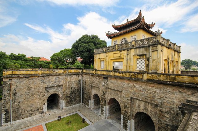 Hoàng thành Thăng Long được UNESCO công nhận là di sản văn hóa thế giới năm 2010. Ảnh: Shutterstock