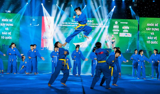 Hậu Giang: Khai mạc Đại hội Thể thao ĐBSCL lần thứ IX và Giải Marathon quốc tế “Vietcombank Mekong Delta” lần thứ IV - Ảnh 9.