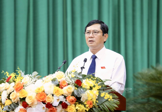 Thái Nguyên: Khai mạc Kỳ họp thứ Mười ba, HĐND tỉnh XIV nhiệm kỳ 2021-2026 - Ảnh 4.
