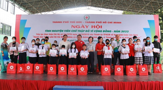 TP. Thủ Đức: Ngày hội “Tình nguyện viên Chữ thập đỏ vì cộng đồng” năm 2023 - Ảnh 2.