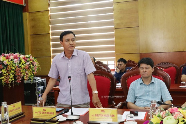 Đoàn công tác của Hội Nhà báo tỉnh Thái Nguyên thực tế tại huyện Định Hoá - Ảnh 3.