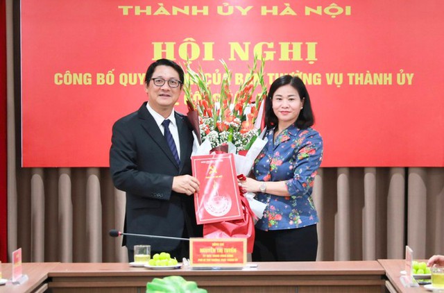 Đồng chí Vũ Hà giữ chức Phó Trưởng ban Thường trực Ban Dân vận Thành ủy Hà Nội - Ảnh 1.