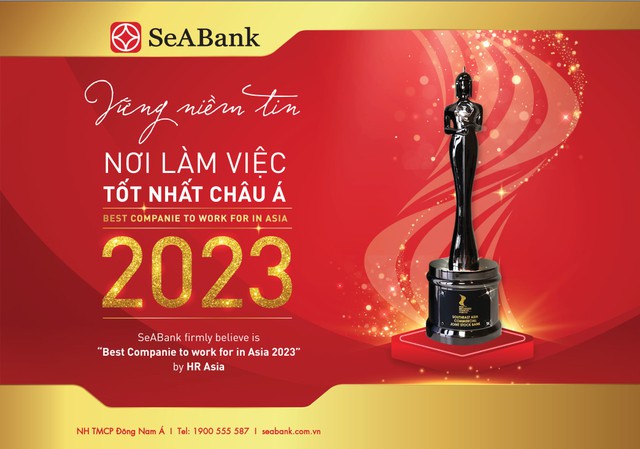 SeABank ba năm liên tiếp được vinh danh “Nơi làm việc tốt nhất châu Á” - Ảnh 1.
