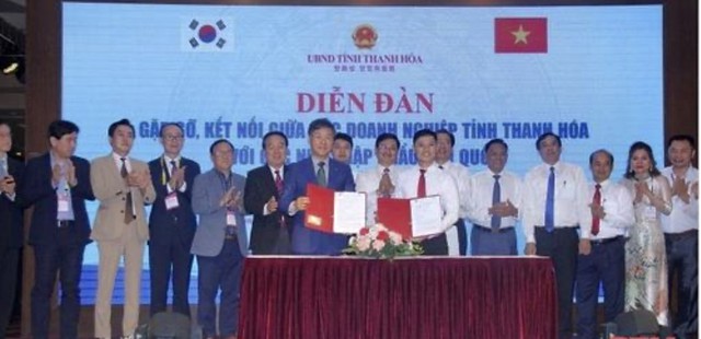 Diễn đàn kết nối hợp tác giữa các doanh nghiệp tỉnh Thanh Hóa và các nhà nhập khẩu Hàn Quốc - Ảnh 7.