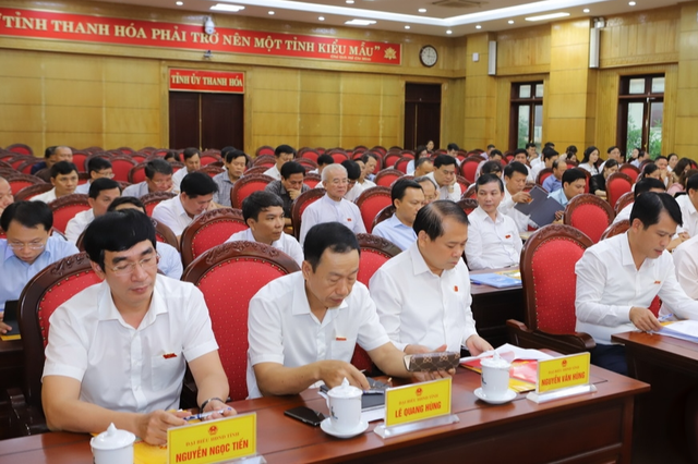 Thanh Hóa: Kỳ họp thứ 15, HĐND tỉnh khóa XVIII đã thông qua 9 Nghị quyết  - Ảnh 1.