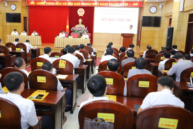 Thanh Hóa: Kỳ họp thứ 15, HĐND tỉnh khóa XVIII đã thông qua 9 Nghị quyết  - Ảnh 4.