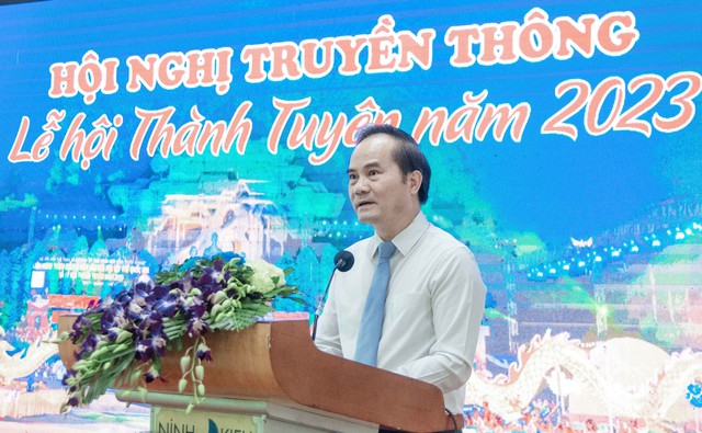 Phó Chủ tịch UBND tỉnh Tuyên Quang Hoàng Việt Phương phát biểu khai mạc hội nghị.