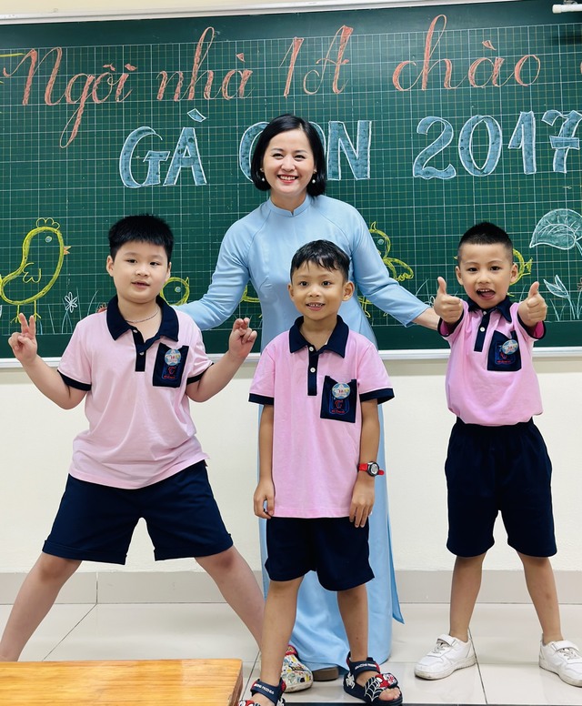 Hà Nội: Trường Tiểu học Trung Tự hân hoan chào đón các em học sinh lớp 1 năm học 2023 - 2024 - Ảnh 13.