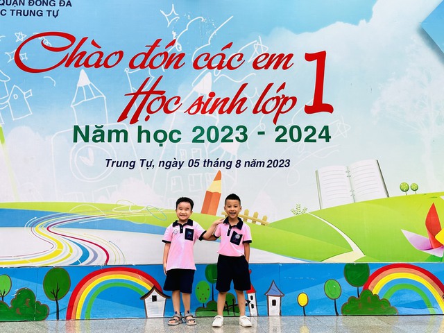Hà Nội: Trường Tiểu học Trung Tự hân hoan chào đón các em học sinh lớp 1 năm học 2023 - 2024 - Ảnh 4.