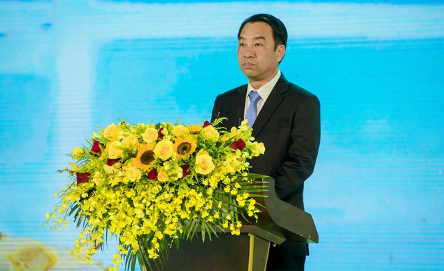 Ông Lữ Quang Ngời - Chủ tịch UBND tỉnh Vĩnh Long phát biểu Khai mạc Festival Nông sản Việt Nam - Vĩnh Long năm 2023.