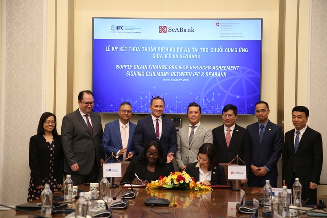 SeABank và IFC ký kết thỏa thuận tư vấn triển khai dự án tài trợ chuỗi cung ứng  - Ảnh 1.