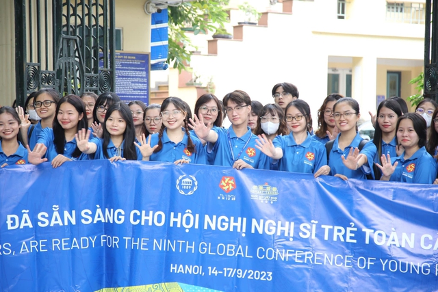 Liên lạc viên, tình nguyên viên Việt Nam đã sẵn sàng cho Hội nghị “Nghị sĩ trẻ toàn cầu lần thứ 9” - Ảnh 3.