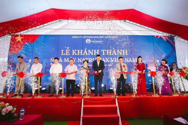 NATRUMAX chính thức khánh thành nhà máy Natrumax Việt Nam  - Ảnh 1.