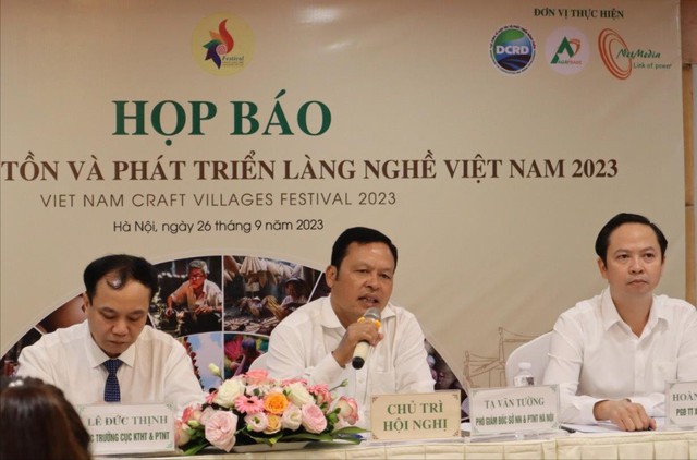 Sắp diễn ra Festival bảo tồn và phát triển làng nghề Việt Nam 2023 - Ảnh 1.