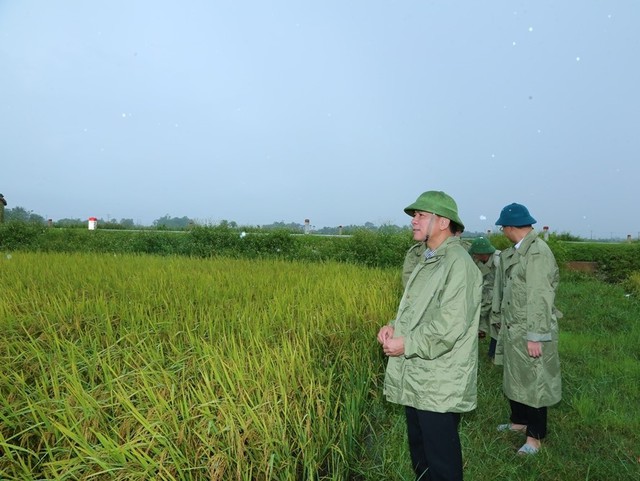 Bí thư Tỉnh uỷ Đỗ Trọng Hưng kiểm tra công tác ứng phó với mưa lớn tại huyện Như Thanh và Nông Cống - Ảnh 2.