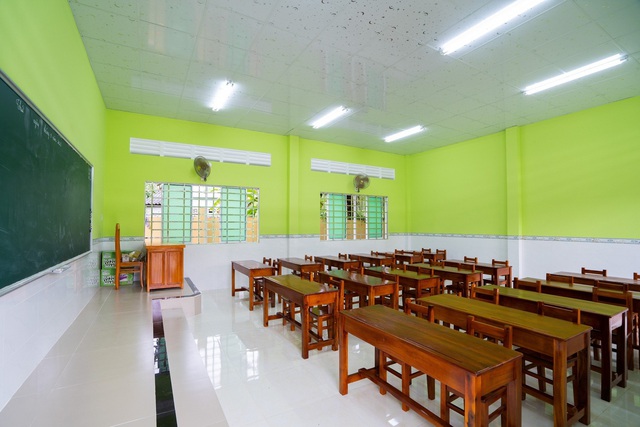 Khánh thành ngôi trường mới cho 100 học sinh Trà Vinh vào đầu năm học mới - Ảnh 3.