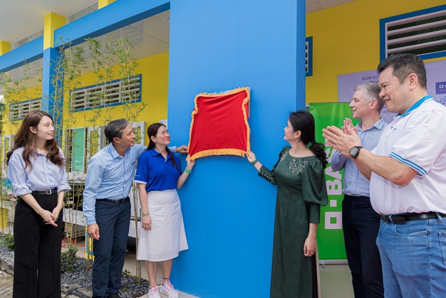 Khánh thành ngôi trường mới cho 100 học sinh Trà Vinh vào đầu năm học mới - Ảnh 2.
