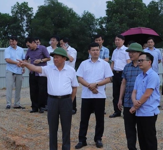 Thanh Hóa: Phó Chủ tịch Thường trực UBND tỉnh Nguyễn Văn Thi kiểm tra một số dự án tại huyện Thọ Xuân - Ảnh 2.