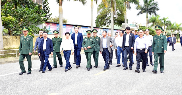 Nghệ An: Ủy ban Đối ngoại của Quốc hội thăm và làm việc tại Đồn Biên phòng cửa khẩu Thanh Thủy- Ảnh 1.