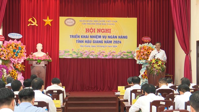 Phó Chủ tịch Thường trực UBND tỉnh Hậu Giang Trương Cảnh Tuyên phát biểu kết luận Hội nghị.