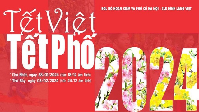 Hà Nội: Nhiều hoạt động văn hóa truyền thống tại Tết Việt - Tết phố 2024- Ảnh 1.