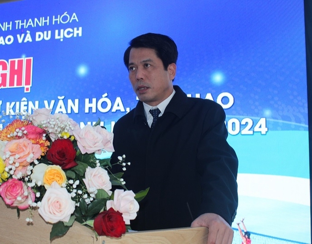 Thanh Hóa: Tổ chức hội nghị công bố các sự kiện văn hóa, thể thao, du lịch năm 2024- Ảnh 5.