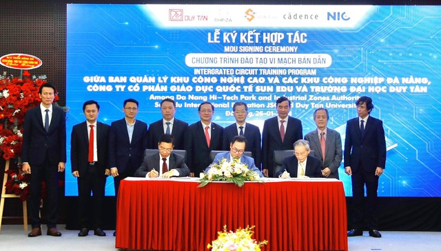 Đà Nẵng ký kết thỏa thuận hợp tác 3 bên về đào tạo thiết kế vi mạch, bán dẫn- Ảnh 3.
