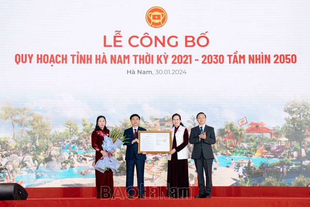 Công bố Quy hoạch tỉnh Hà Nam thời kỳ 2021-2030, tầm nhìn đến năm 2050- Ảnh 1.