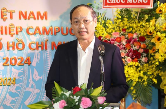 TP. Hồ Chí Minh: Gặp mặt, giao lưu doanh nghiệp Việt 
 Nam - Campuchia- Ảnh 2.