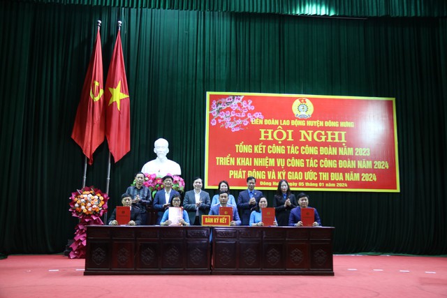 Thái Bình: Công đoàn huyện Đông Hưng dẫn đầu trong công tác phát triển Công đoàn cơ sở- Ảnh 2.
