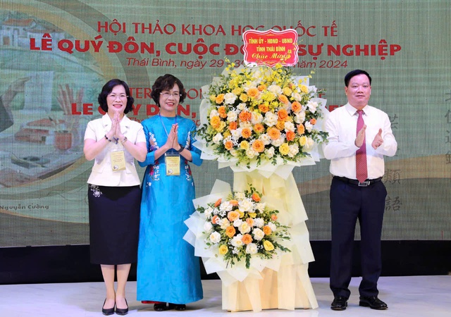 Thái Bình: Hội thảo khoa học quốc tế về danh nhân "Lê Quý Đôn, cuộc đời và sự nghiệp"- Ảnh 5.