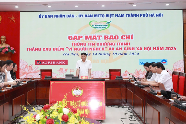 Lễ phát động Tháng cao điểm “Vì người nghèo” và an sinh xã hội năm 2024 tại Hà Nội- Ảnh 1.