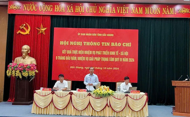 Bắc Giang: 9 tháng đầu năm tiếp tục duy trì đà tăng trưởng- Ảnh 1.