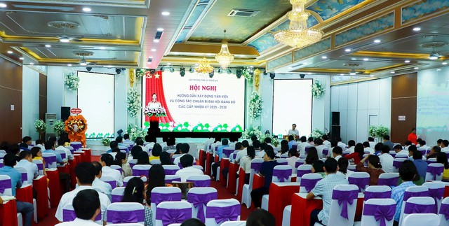 Nghệ An: Hướng dẫn xây dựng các văn kiện Đại hội Đảng bộ các cấp, nhiệm kỳ 2025-2030- Ảnh 1.