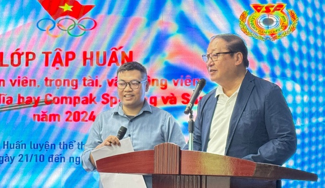 Khai mạc Lớp tập huấn môn bắn súng đĩa bay Sporting và Compack Sporting năm 2024- Ảnh 2.