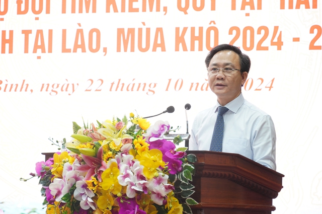 Quảng Bình: Xuất quân tìm kiếm, quy tập hài cốt liệt sĩ hy sinh tại Lào mùa khô 2024-2025- Ảnh 2.