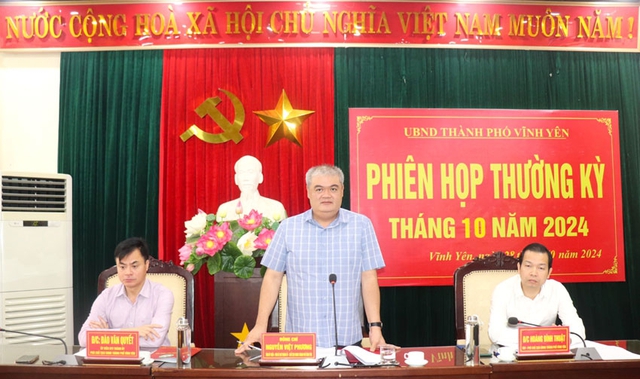 Vĩn Phúc: 9 tháng năm 2024, thành phố Vĩnh Yên giải ngân đạt trên 498 tỷ đồng- Ảnh 1.