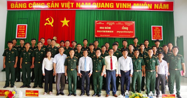 An Giang: Khai giảng lớp đào tạo kỹ năng tiếng Khmer năm 2024 cho cán bộ BĐBP- Ảnh 1.