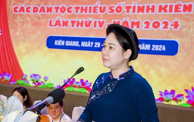 Kiên Giang: Đại hội Đại biểu các dân tộc thiểu số lần thứ IV - năm 2024- Ảnh 4.