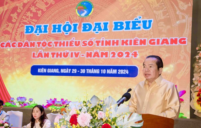 Kiên Giang: Đại hội Đại biểu các dân tộc thiểu số lần thứ IV - năm 2024- Ảnh 6.