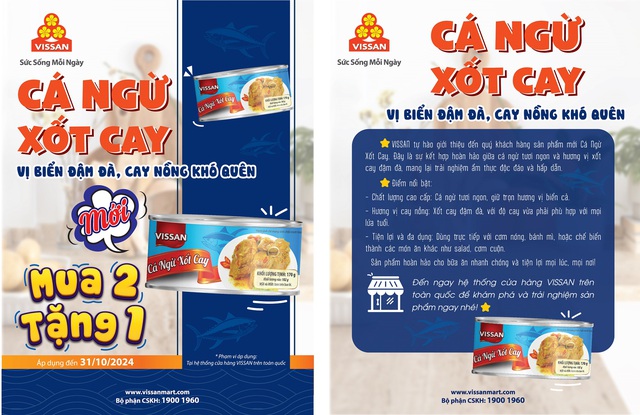 VISSAN ra mắt sản phẩm cá ngừ xốt cay- Ảnh 1.