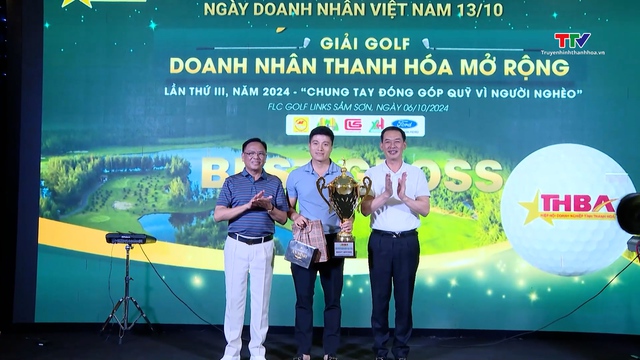 Giải Golf Doanh nhân Thanh Hóa mở rộng - Chung tay đóng góp quỹ từ thiện vì người nghèo- Ảnh 1.