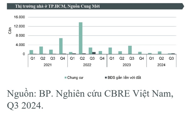 CBRE: TP.HCM sẽ có thêm 3.000 căn hộ chung cư mở bán mới trong quý IV/2024- Ảnh 3.