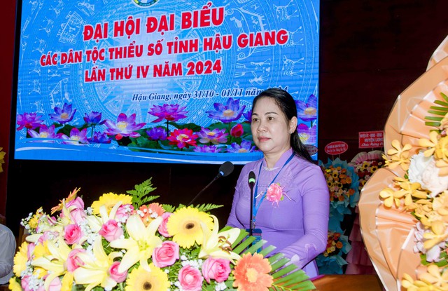 Hậu Giang: Đại hội Đại biểu các DTTS lần thứ IV năm 2024- Ảnh 5.