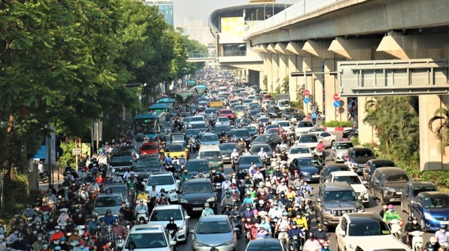 Hà Nội: Điều chỉnh giao thông trên đường Trần Phú để thi công dự án xử lý nước thải- Ảnh 1.