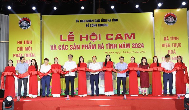 Khai mạc Lễ hội Cam và các sản phẩm Hà Tĩnh năm 2024- Ảnh 1.